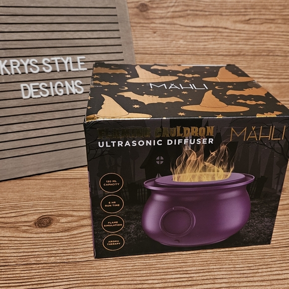 Mahli Flaming caldron diffuser purple - Picture 1 of 7